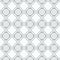 Seamless Geometric Pattern, Drawn on Checkered Notebook