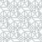 Seamless Geometric Pattern, Drawn on Checkered Notebook