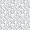 Seamless Geometric Pattern, Drawn on Checkered Notebook