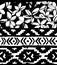 Seamless geometric pattern. Ethnic aztec tropical tribal floral flowers background