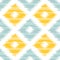 Seamless geometric pattern, ikat fabric style.