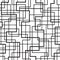 Seamless geometric pattern. Irregular abstract grid.