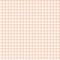 Seamless geometric pattern with light beige peach squares and white background.