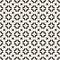 Seamless geometric pattern. Monochrome texture.