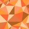 Seamless geometric pattern. The orange triangles. Large colored geometric shapes. Vector illustration.