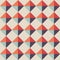 Seamless geometric pattern. Retro diamond background