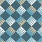 Seamless geometric pattern. The texture of the squares and crowns.