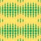 Seamless geometric pattern. Vertical wavy dots.