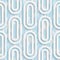 Seamless Geometric Pattern. White and Blue Wrapping Background