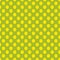 Seamless geometric pattern, yellow peas on a green background. Pattern