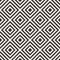 Seamless geometric rhombus mesh pattern