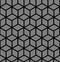 Seamless geometric texture in op art design.