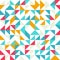 Seamless geometric, vintage pattern. With
