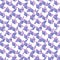 Seamless geometric violet pattern
