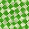 Seamless geometrical knitted pattern