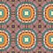 Seamless geometry vintage pattern, ethnic style