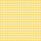 Seamless Gingham Background, Golden Yellow