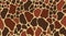 A seamless giraffe fur repeat pattern