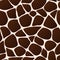 Seamless Giraffe Hide Pattern