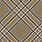 Seamless glen plaid pattern. Hounds tooth diagonal check plaid texture in black and gold.