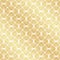 Seamless gold Art Deco palm leaf pattern