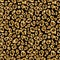 Seamless gold leopard pattern. Shining fashion