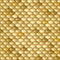 Seamless gold river fish scales