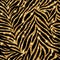 Seamless gold zebra pattern