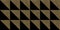 Seamless golden Art Deco triangle stripes pattern