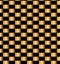 Seamless Golden Bricks Pattern on Black Background. Suitable for textile, fabric and packaging