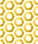 Seamless Golden hexagons as honeycombs