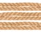 Seamless golden rope