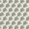 Seamless gray abstract pattern isometric cubes with light and shadow. Vintage retro realistic 3d minimal geometric shape wall