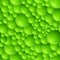 Seamless Green Bubble Pattern
