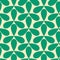 Seamless green helices geometric pattern