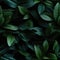 Seamless green leaves for outdoor decoration