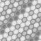 Seamless grey hexagon pattern