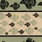 Seamless grunge Mexican pattern