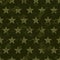 seamless grunge military pattern with stars