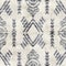 Seamless grungy tribal ethnic rug motif pattern.