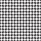 Seamless half circle grid pattern. Split circle texture vector background.