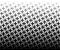 Seamless halftone vector background.Average fade out.Black crosses