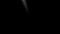Seamless halftone white dots appear and disappear in the form of a searchlight at black background.