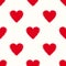 Seamless heart textured pattern