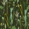 Seamless herbal pattern