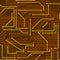 Seamless high tech background with circuit board