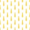 Seamless hipster manly pattern. Fashion vector background with yellow neckties