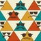 Seamless Hipster Pattern