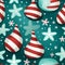 seamless holiday pattern ai generated