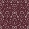 Seamless holiday pattern. Hearts, lock, keys